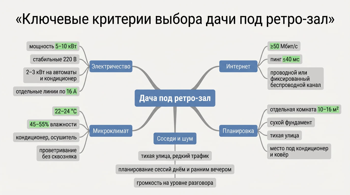 ключевые критерии выбора